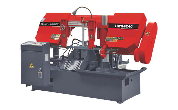 鹤峰GWK4240数控双柱卧式带锯床