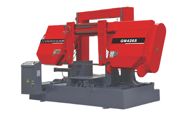 鹤峰GW4265双柱龙门卧式带锯床