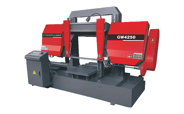 鹤峰GW4250双柱龙门卧式带锯床